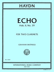 ECHO #39 CLARINET DUET cover Thumbnail